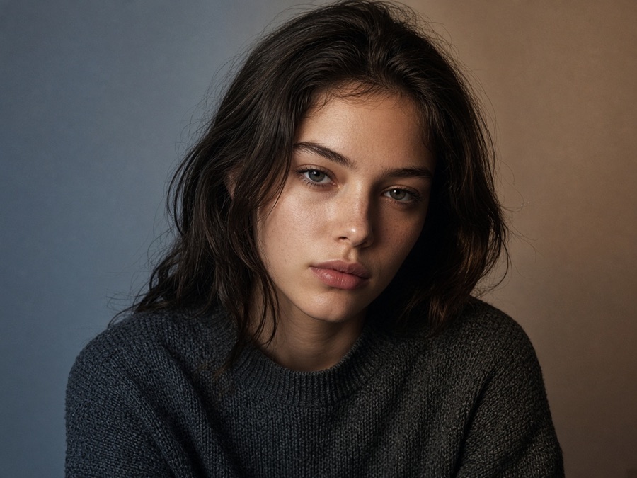 Studio portrait used for the image to image tool card
